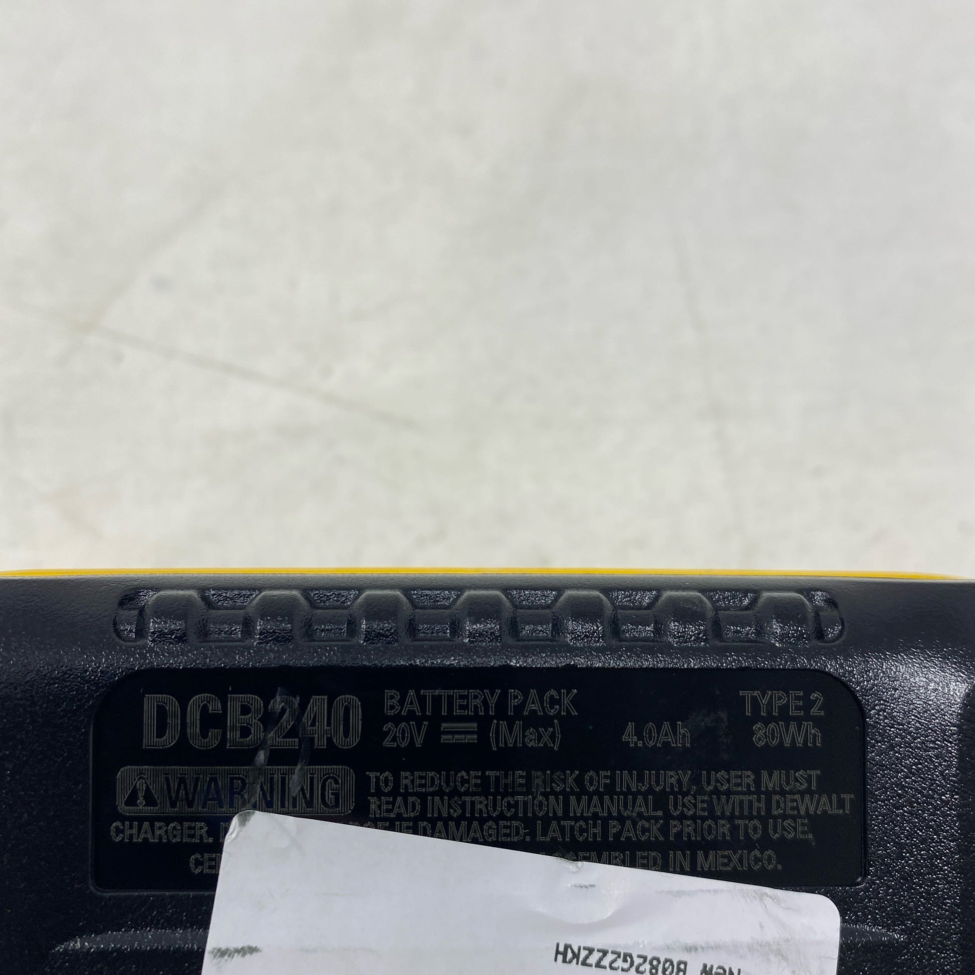 Serial #/Tag-LPNND6CTQ85K2