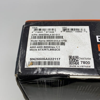 Serial #/Tag-UNT433118MYV