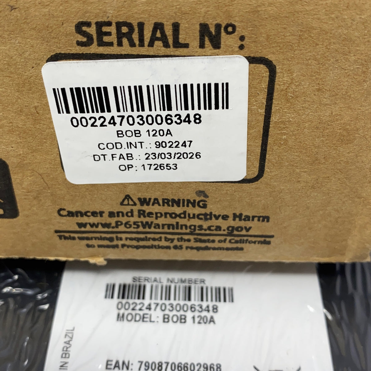 Serial #/Tag-LPNGSAF5715572