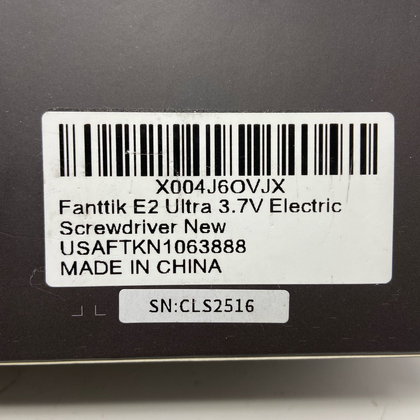 Serial #/Tag-UNT789898VDD