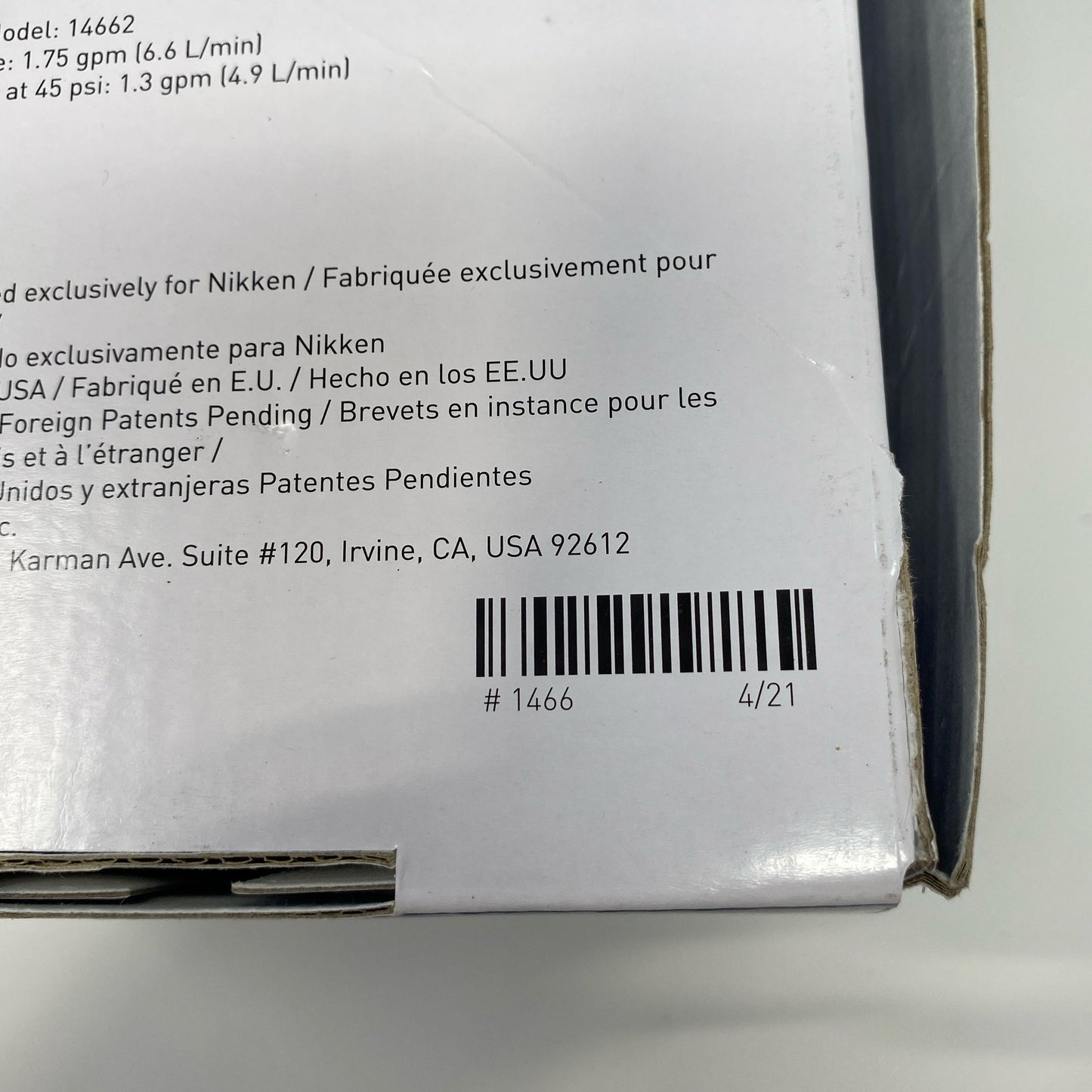 Serial #/Tag-UNT316120LS1
