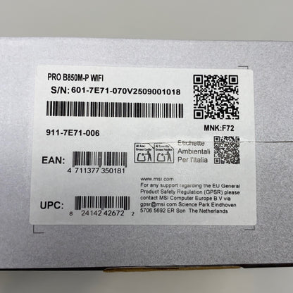 Serial #/Tag-LPNPMGJ6441242