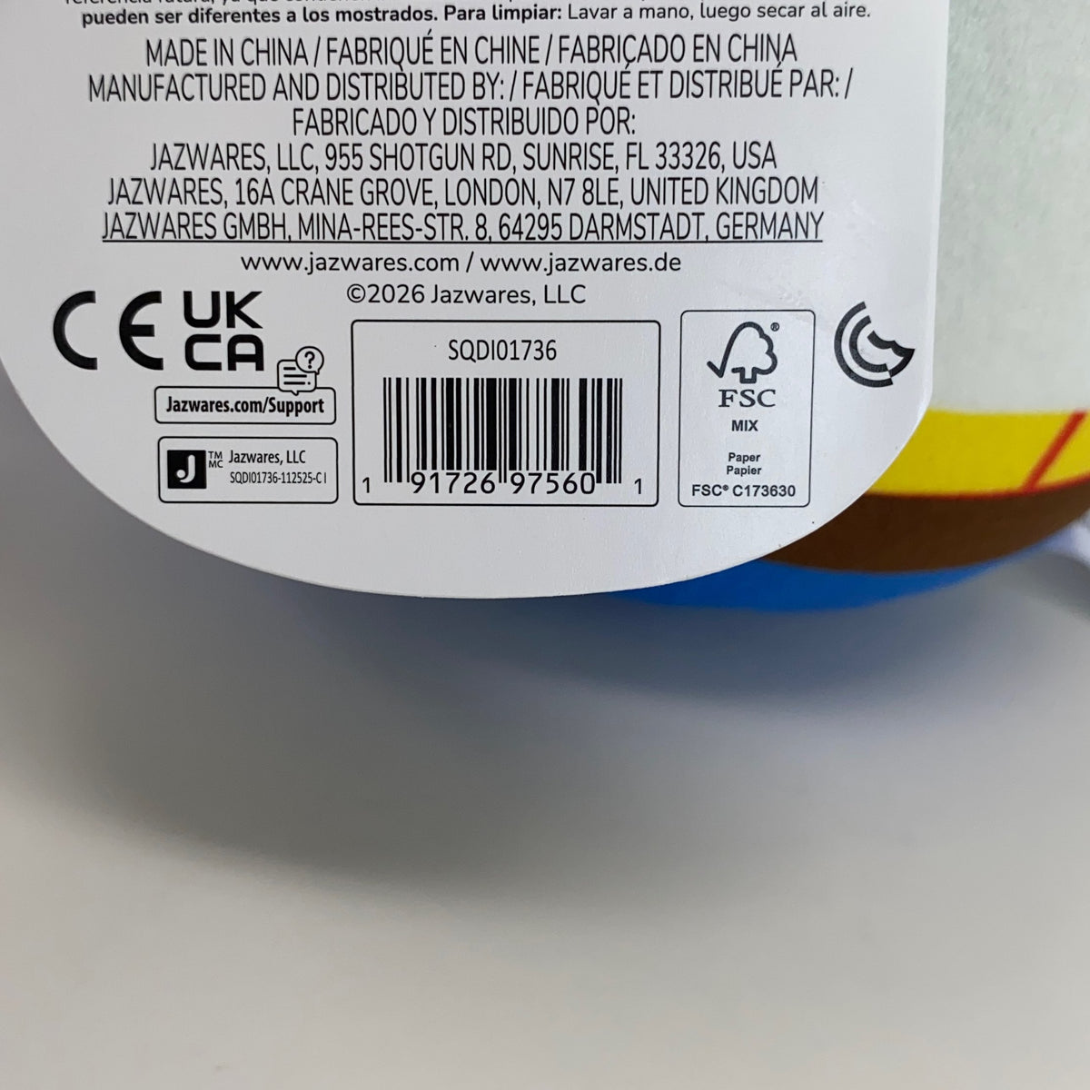 Serial #/Tag-UNT9756246AG