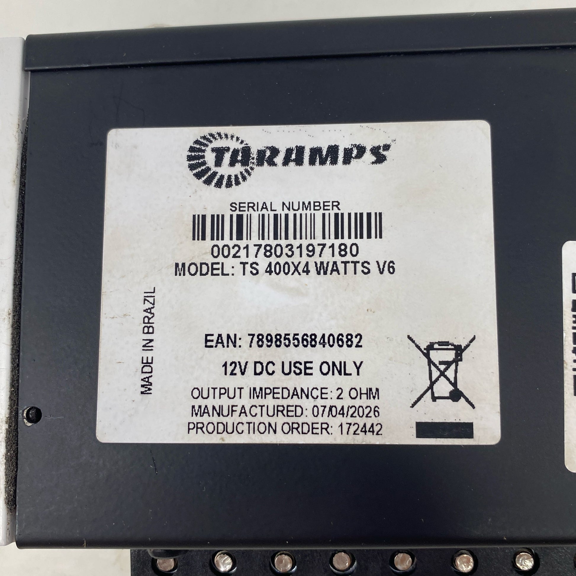 Serial #/Tag-LPNAC798087743
