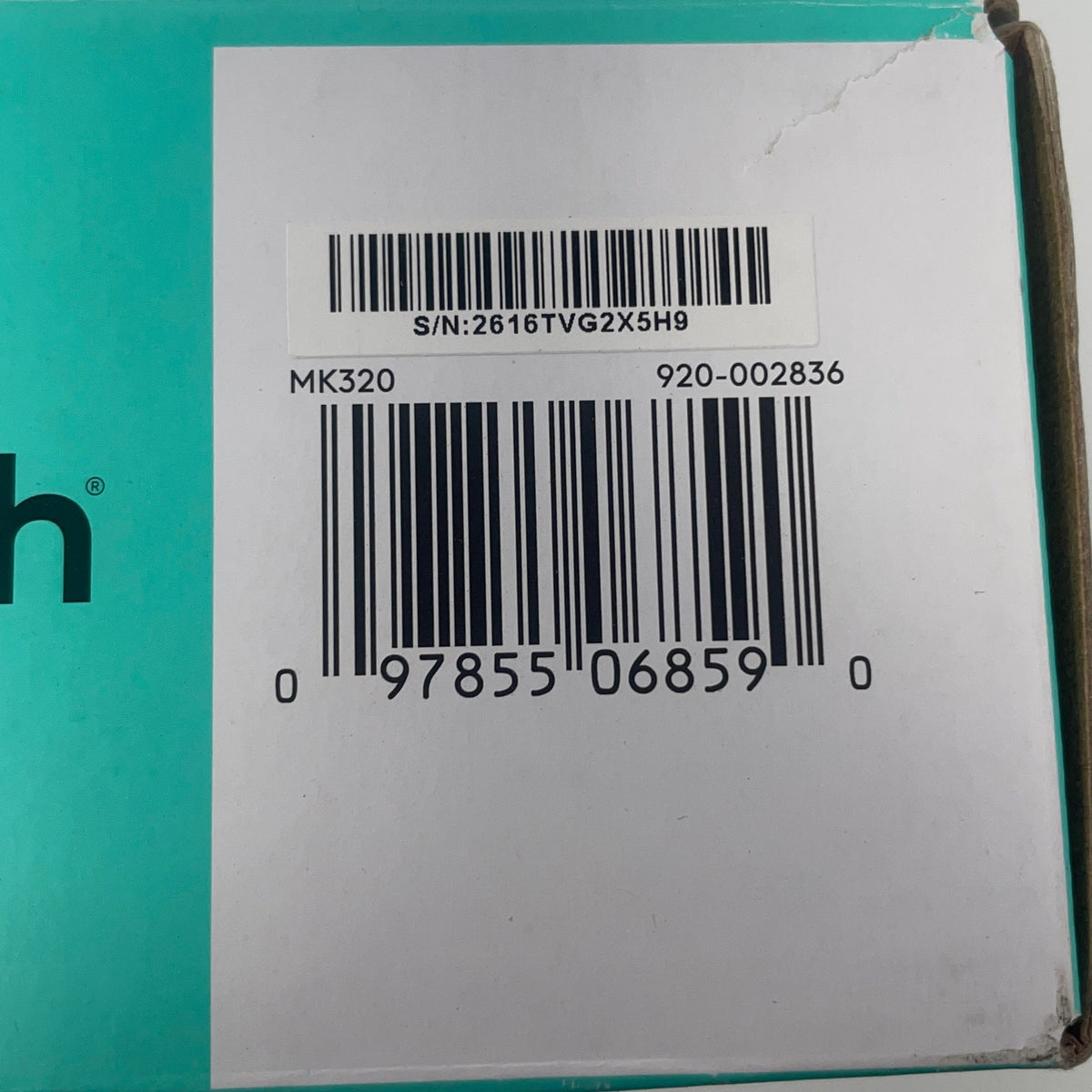 Serial #/Tag-UNT48219538Q