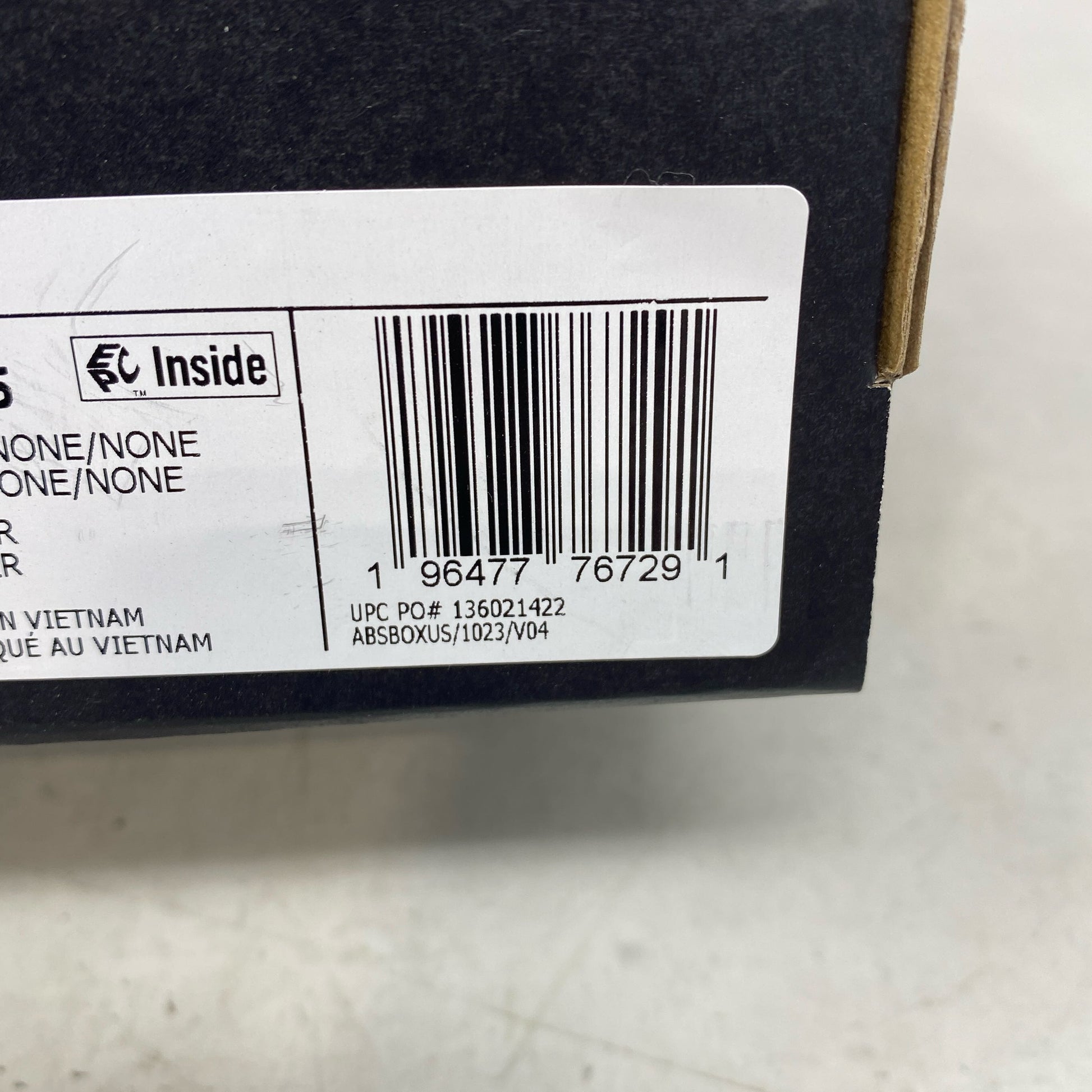 Serial #/Tag-UNT116323NAX