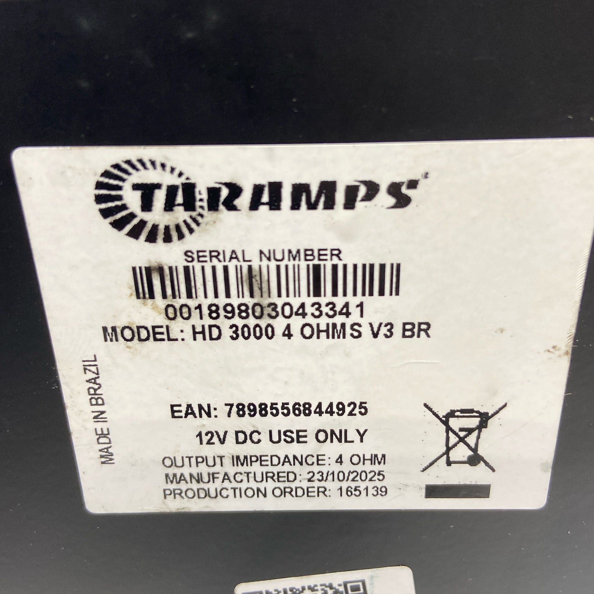 Serial #/Tag-LPNO550841194