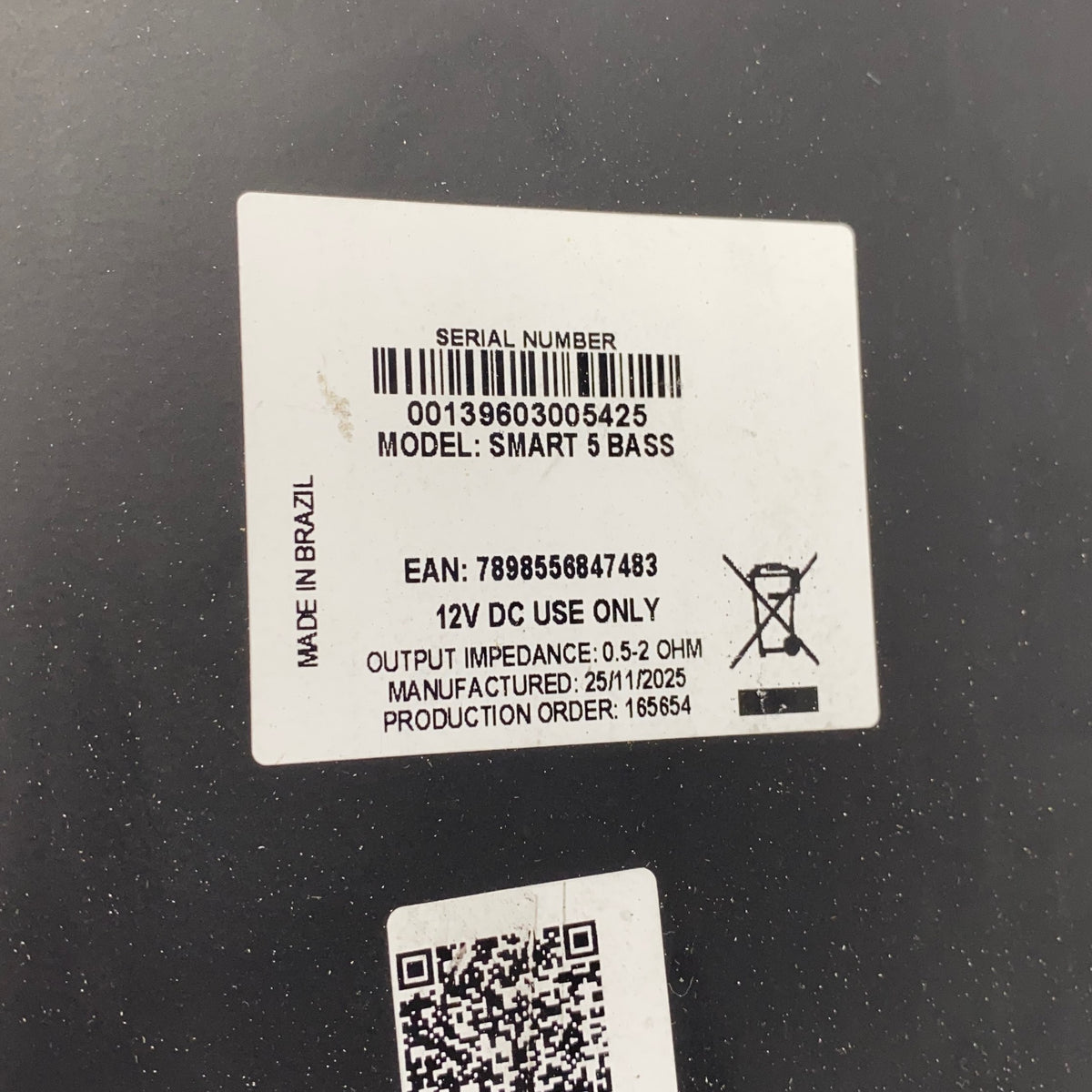 Serial #/Tag-UNT105747JIV