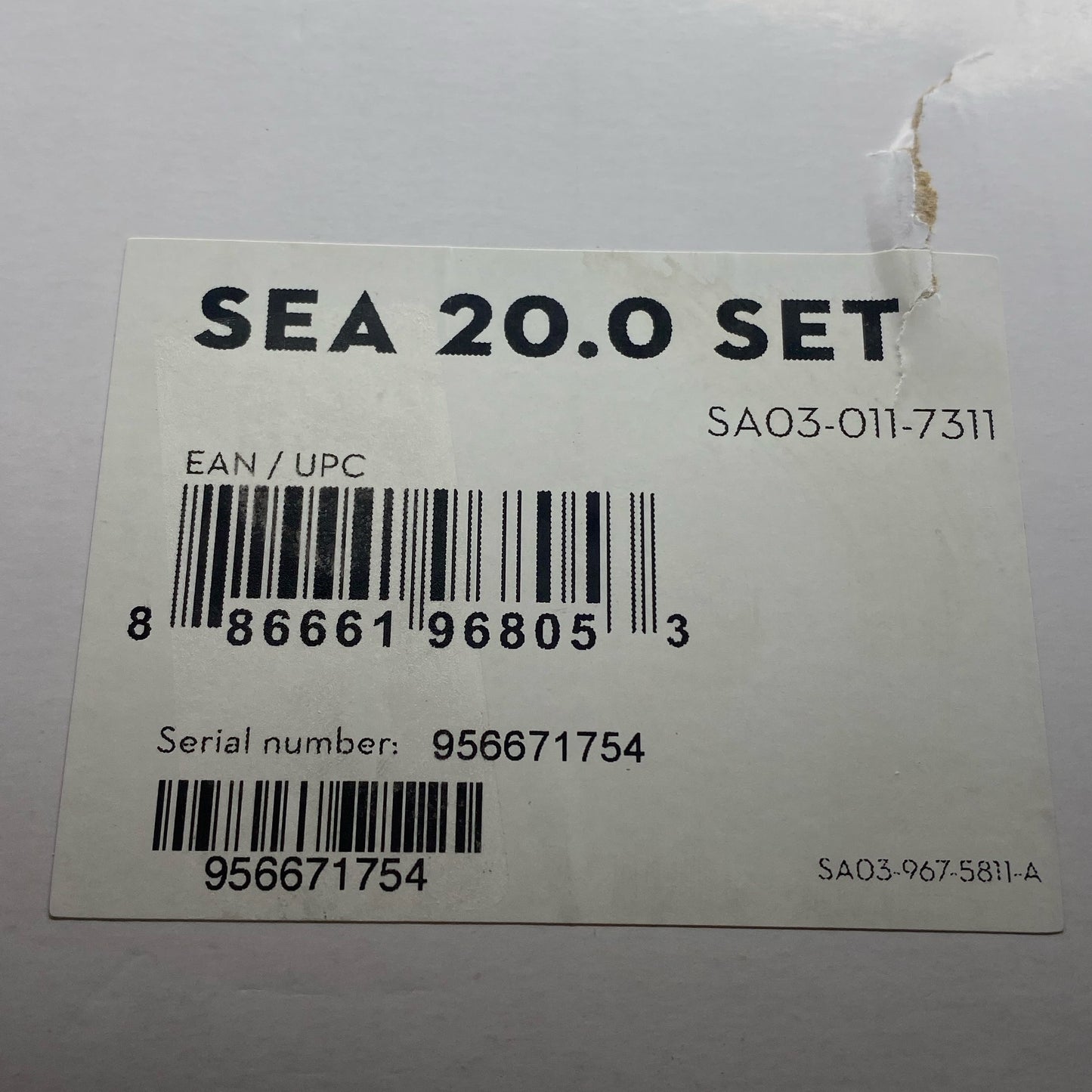 Serial #/Tag-UNT659913UBQ