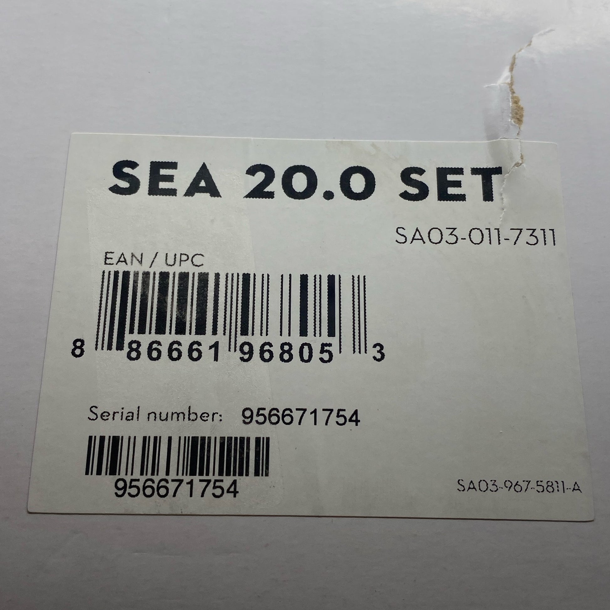 Serial #/Tag-UNT659913UBQ