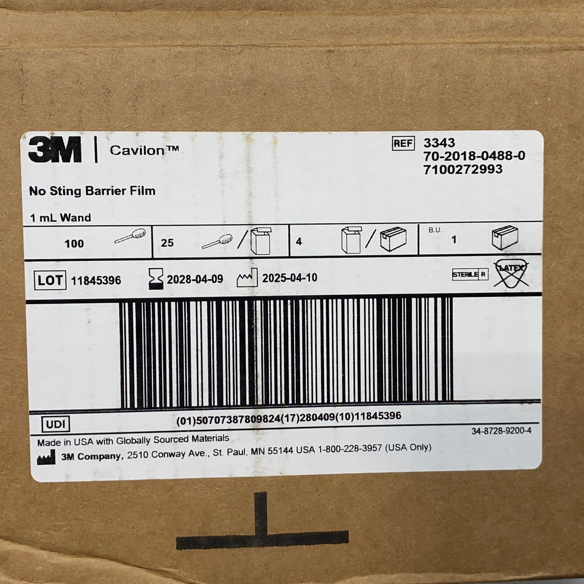 Serial #/Tag-UNT548365X64