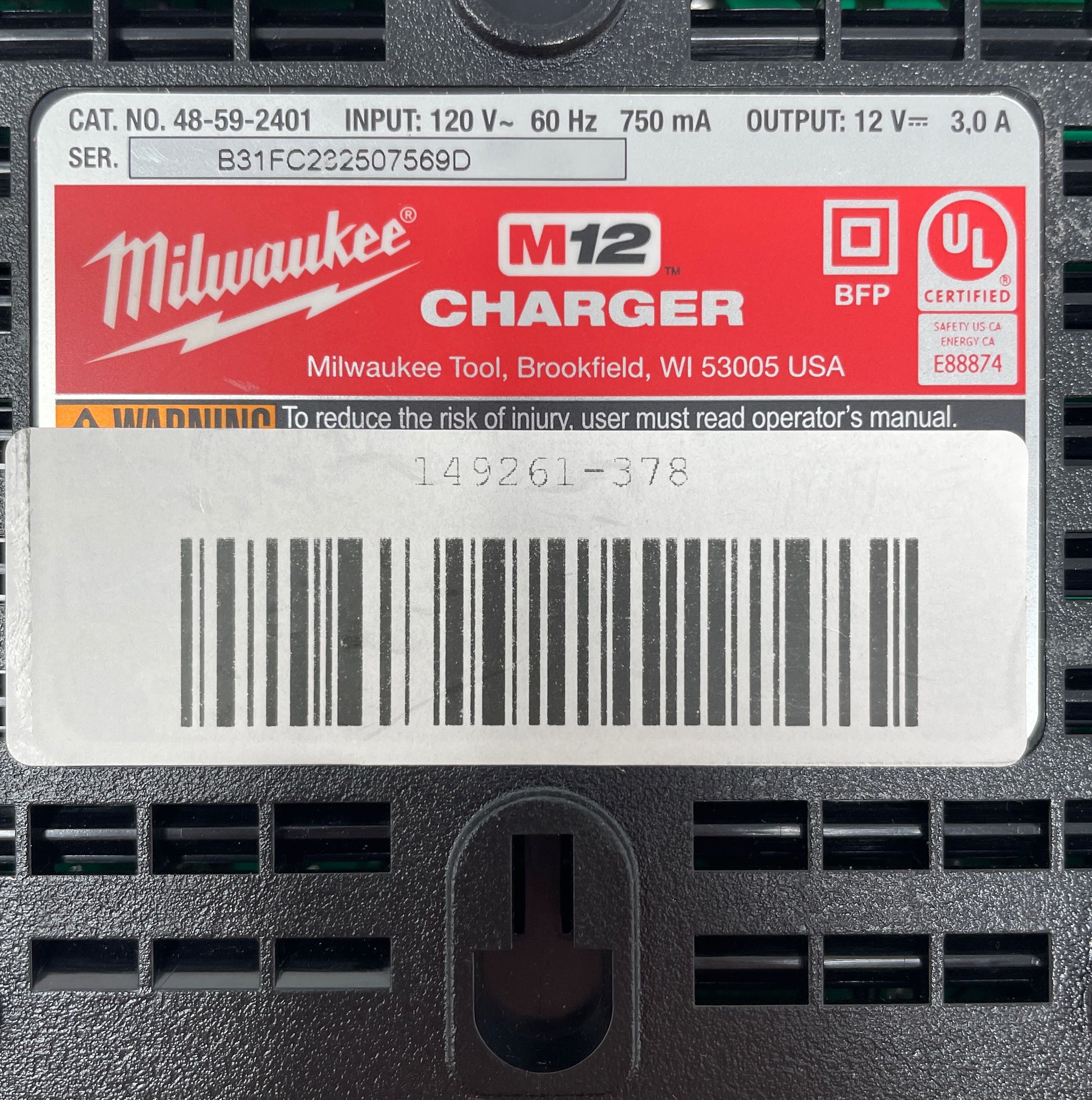 Serial #/Tag-UNT385513VY4I