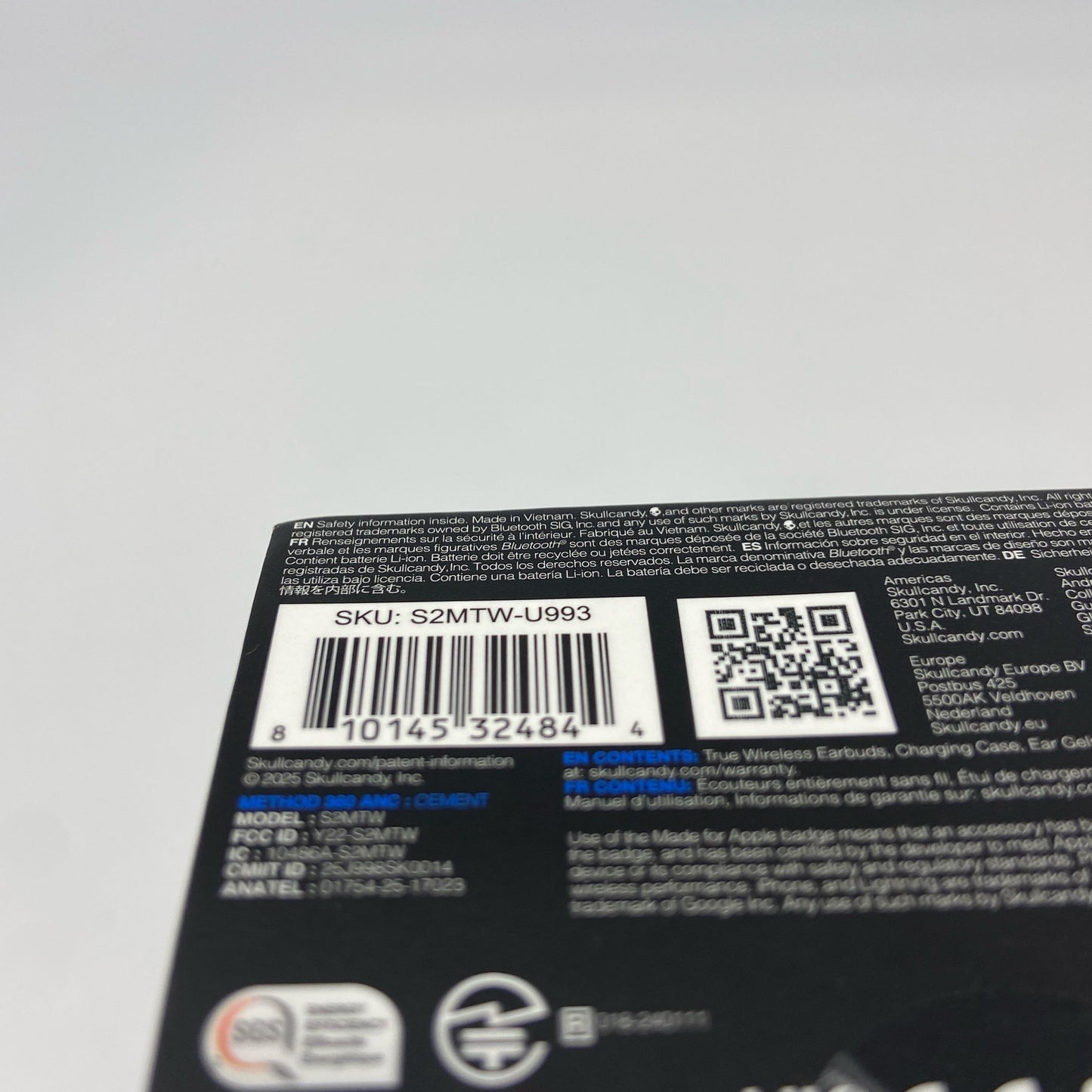 Serial #/Tag-UNT940326GM3