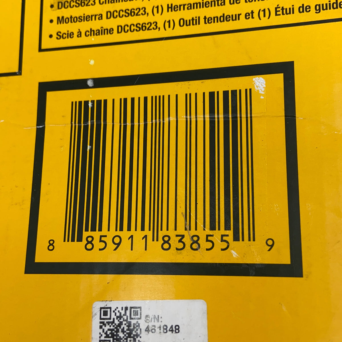 Serial #/Tag-UNT043696PL5