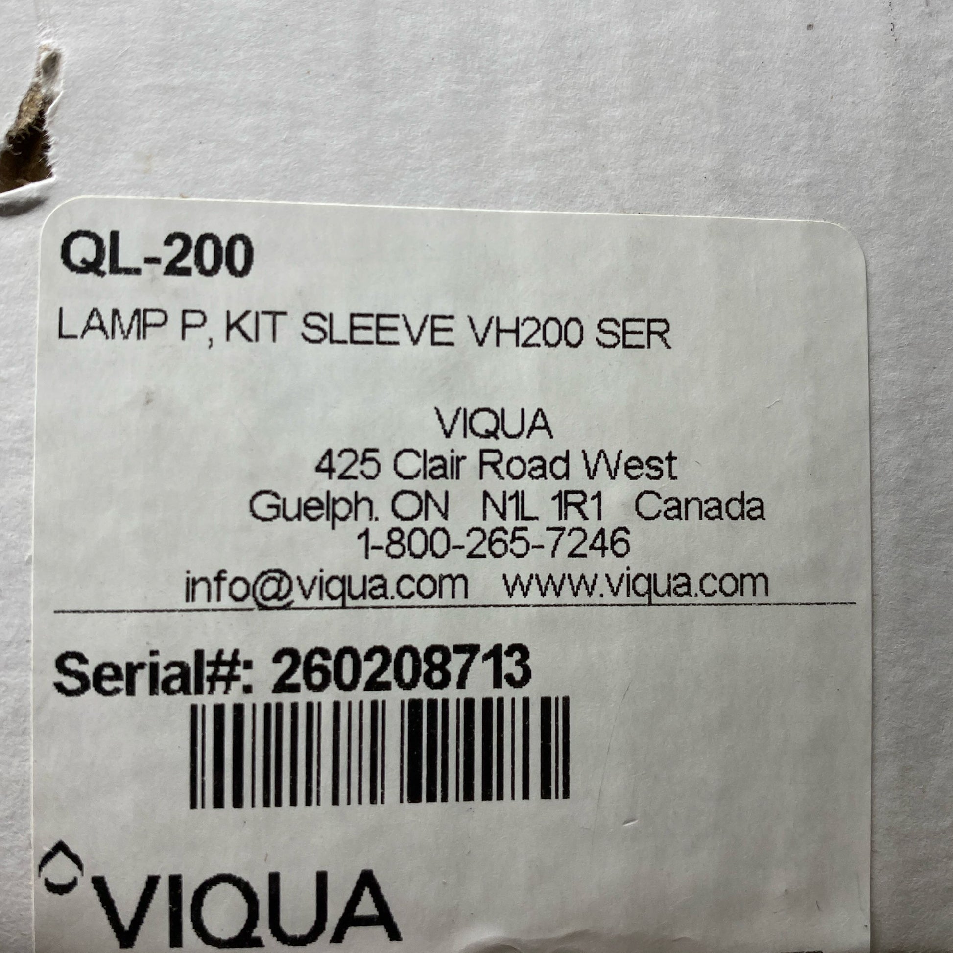 Serial #/Tag-UNT272330Z88