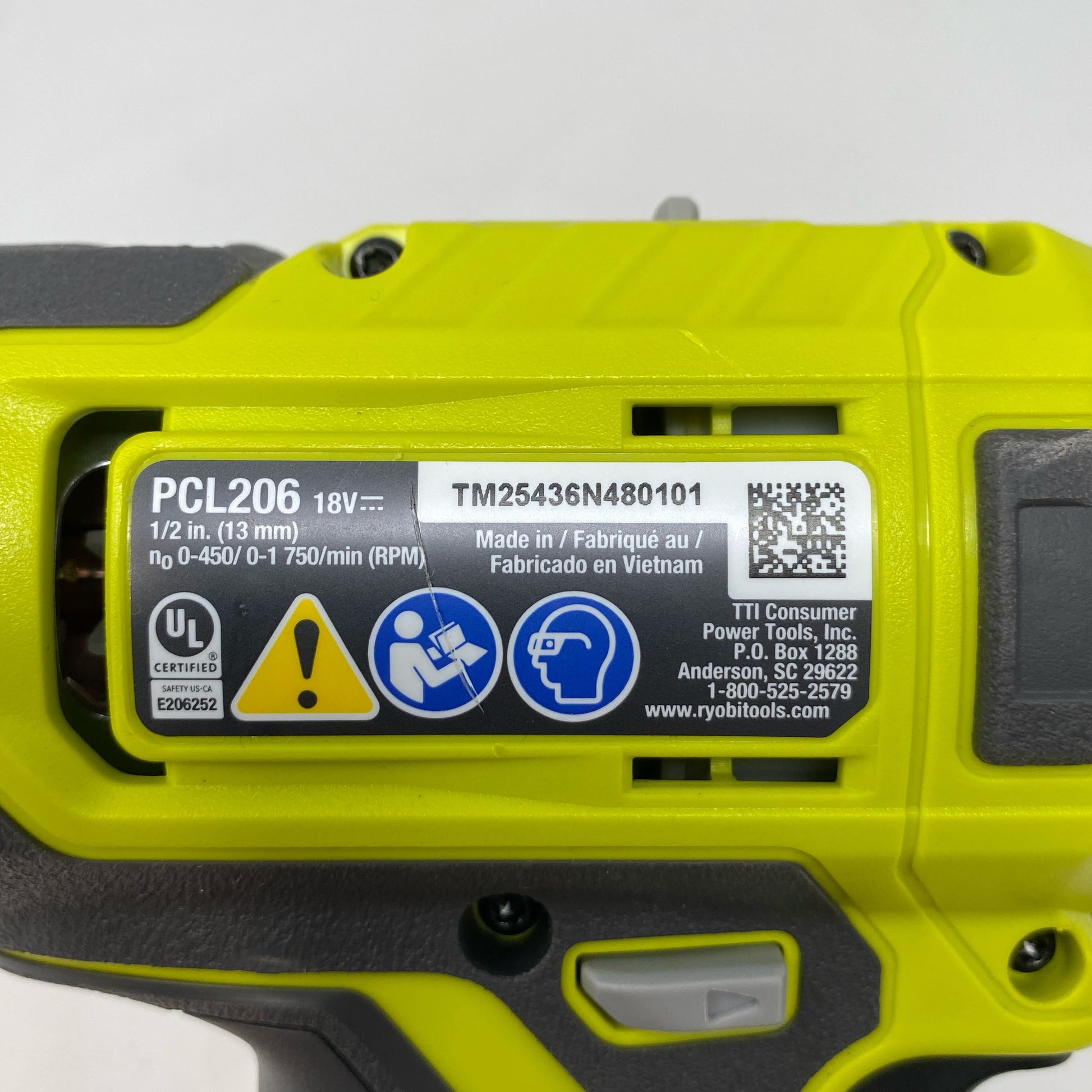 Serial #/Tag-LPNO550004844