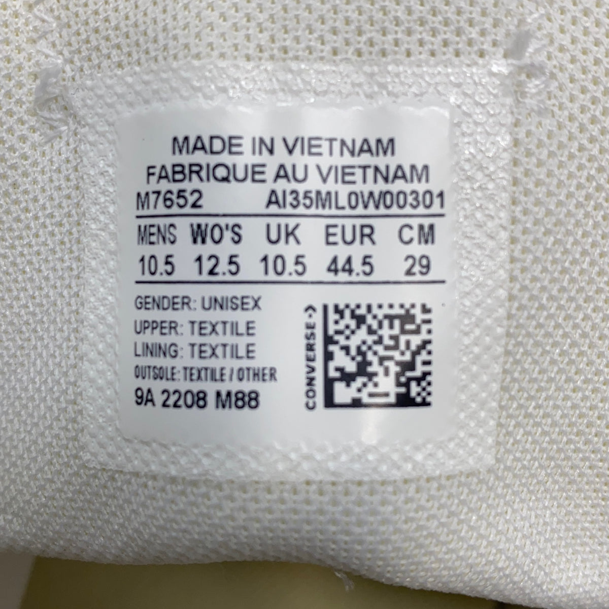Serial #/Tag-UNT645828HN6