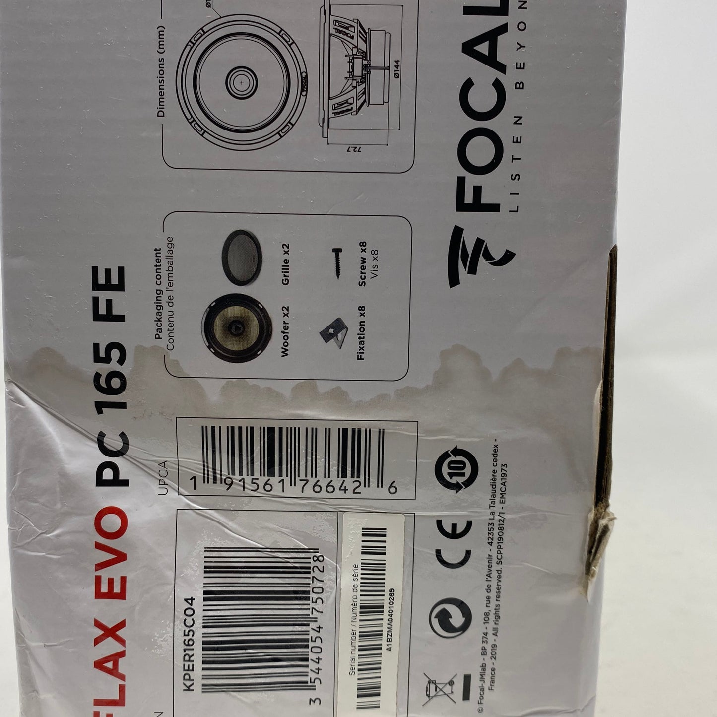 Serial #/Tag-LPNO442986905