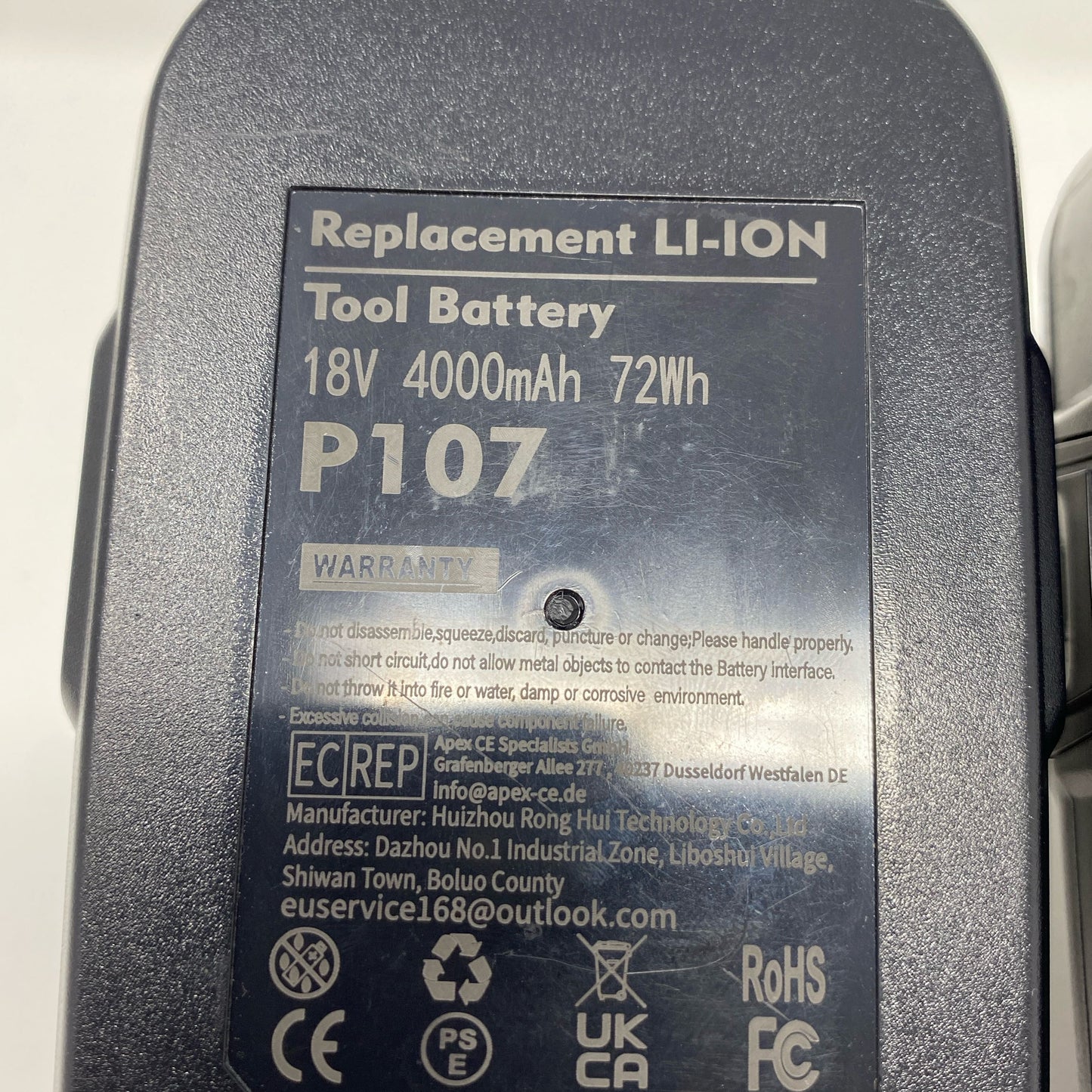 Serial #/Tag-UNT61231132T