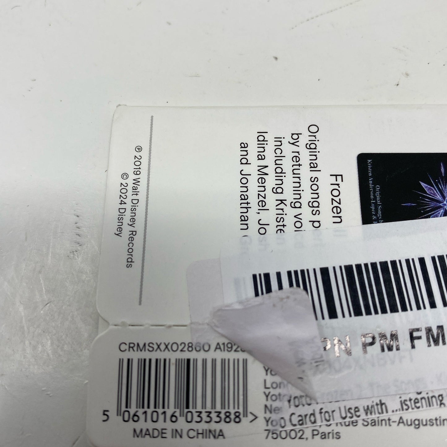 Serial #/Tag-LPNPMFM9238688