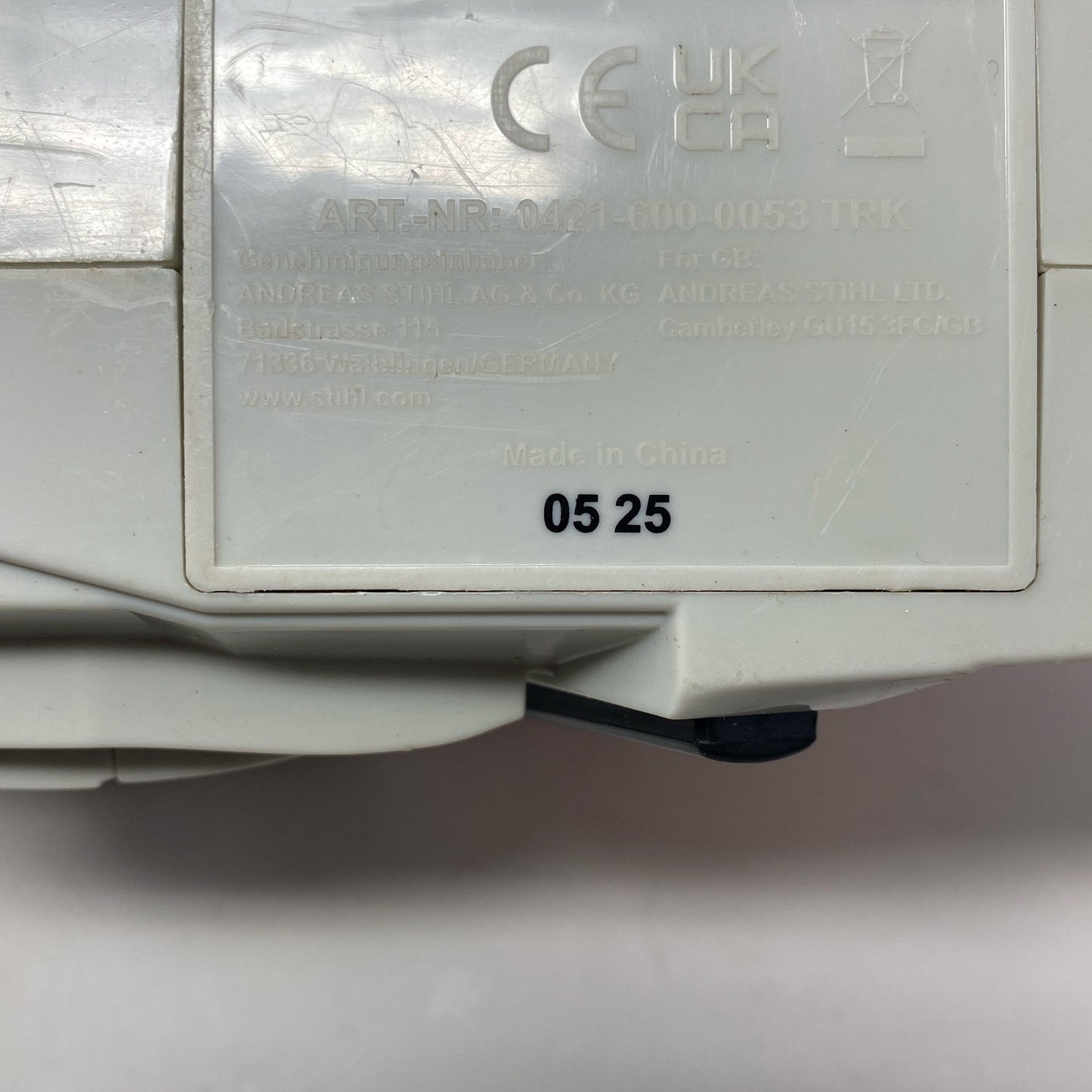 Serial #/Tag-UNT229438IR4