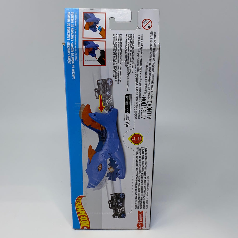 Hot Wheels City Shark Launcher Playset w/ Car GVF43 (Blue) – Unturned
