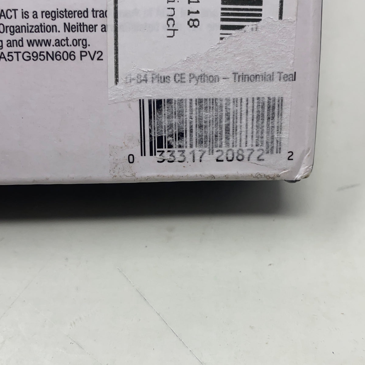 Serial #/Tag-UNT478623A3V