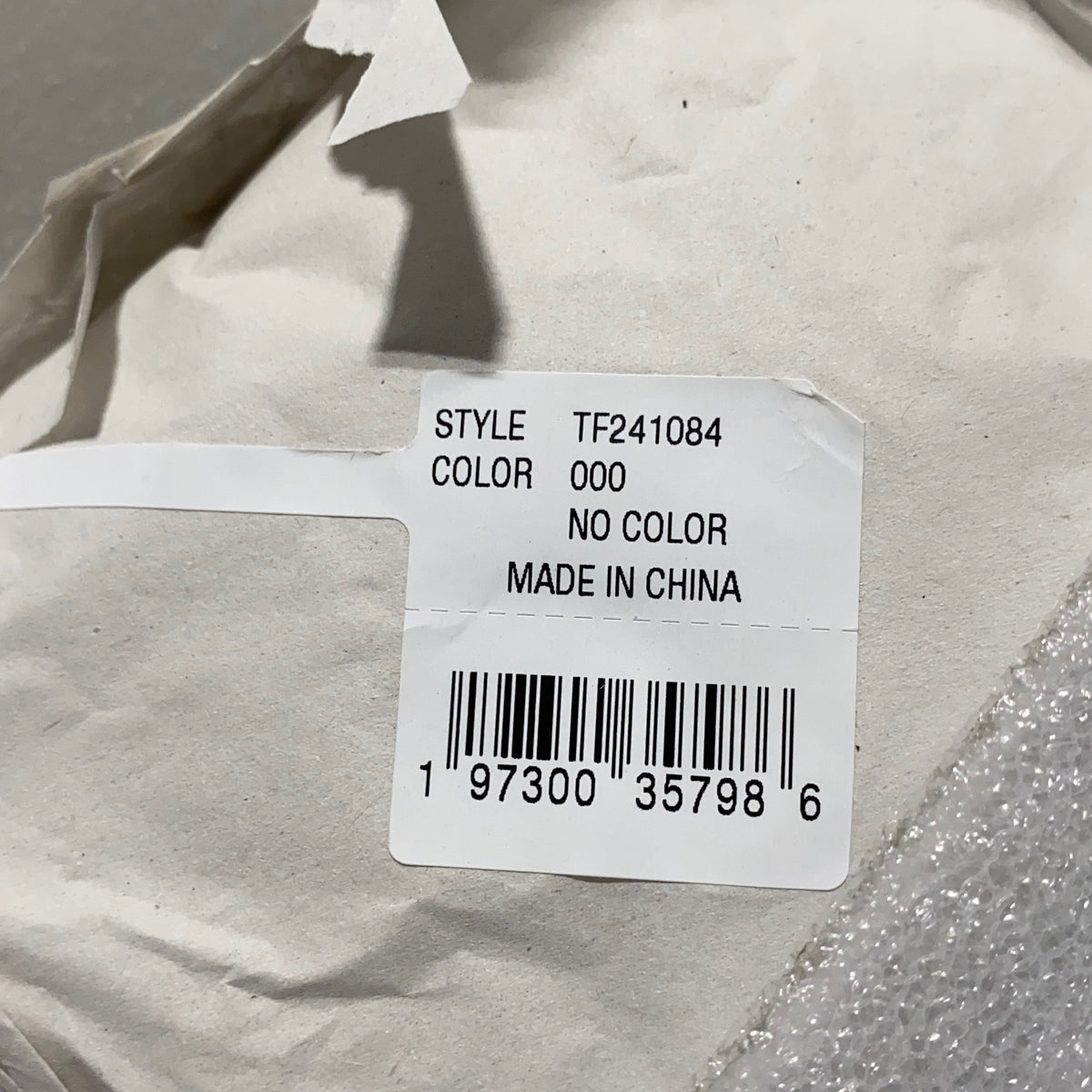 Serial #/Tag-UNT540917MT7