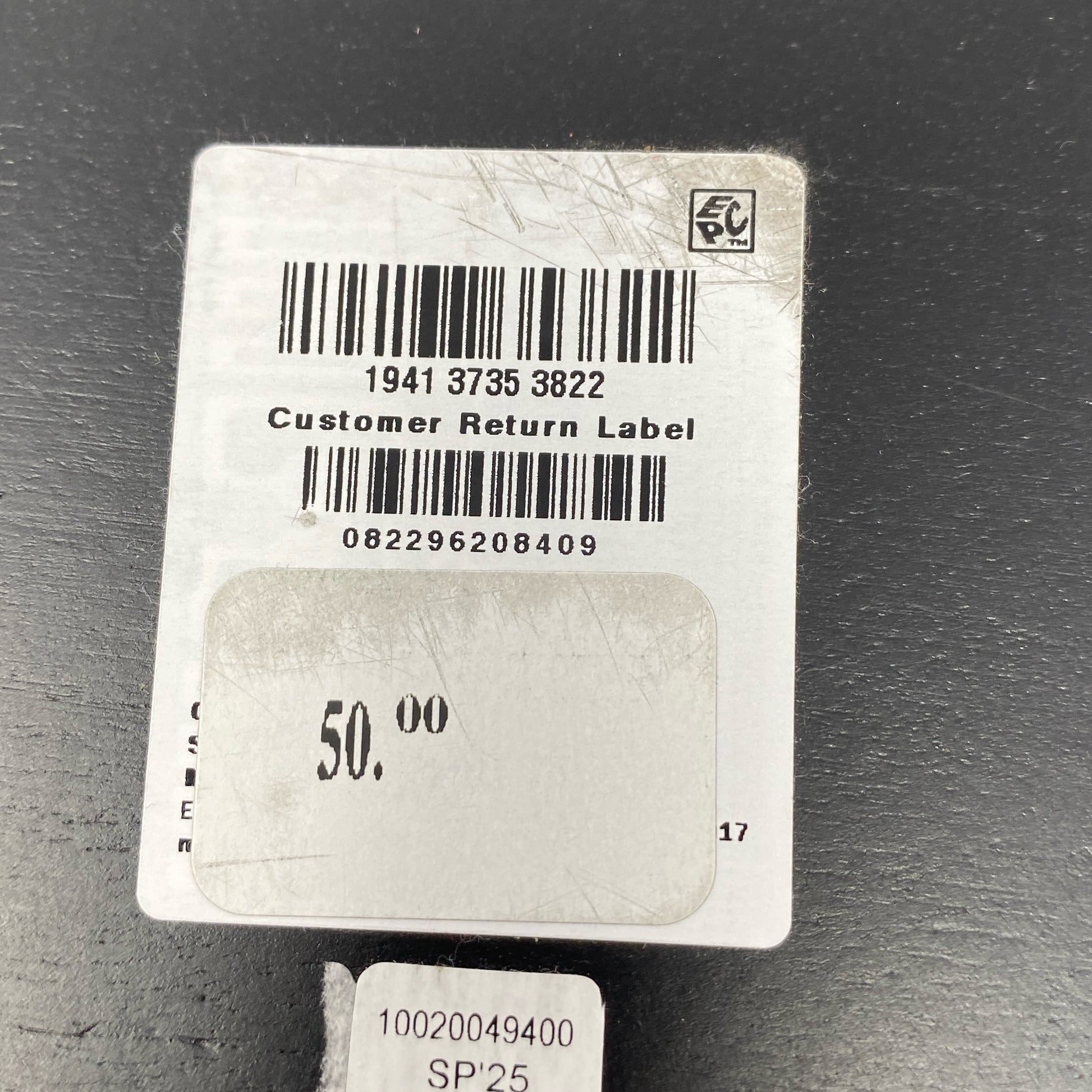 Serial #/Tag-UNT844796OM3