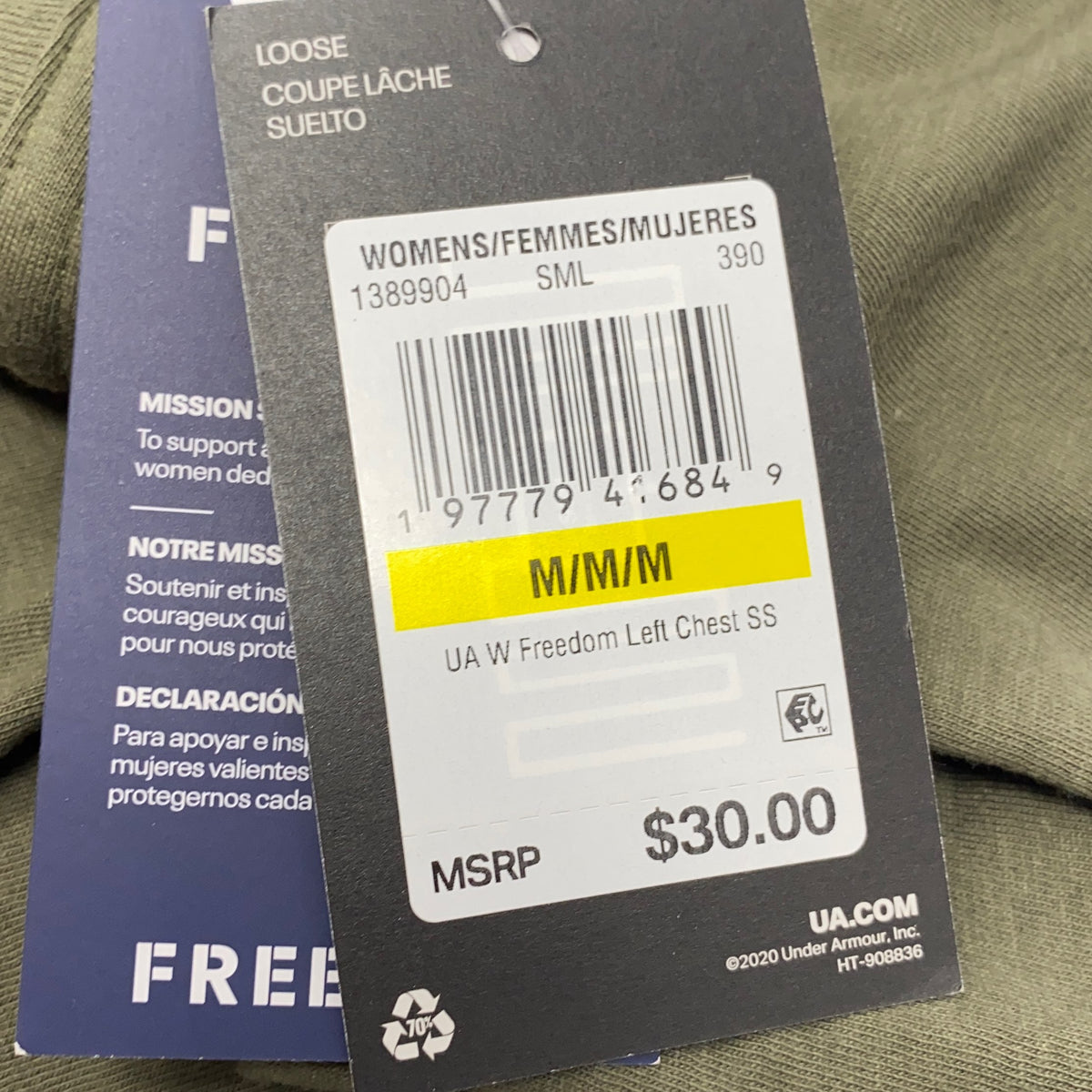 Serial #/Tag-UNT292975OYJ