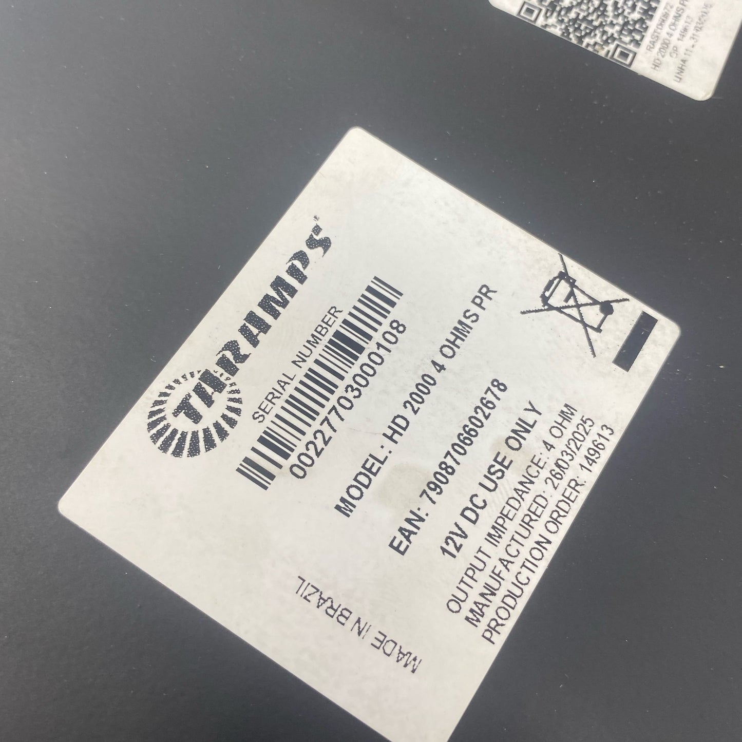 Serial #/Tag-UNT4245939AD