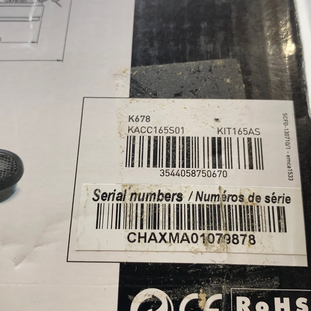 Serial #/Tag-UNT155438SG9
