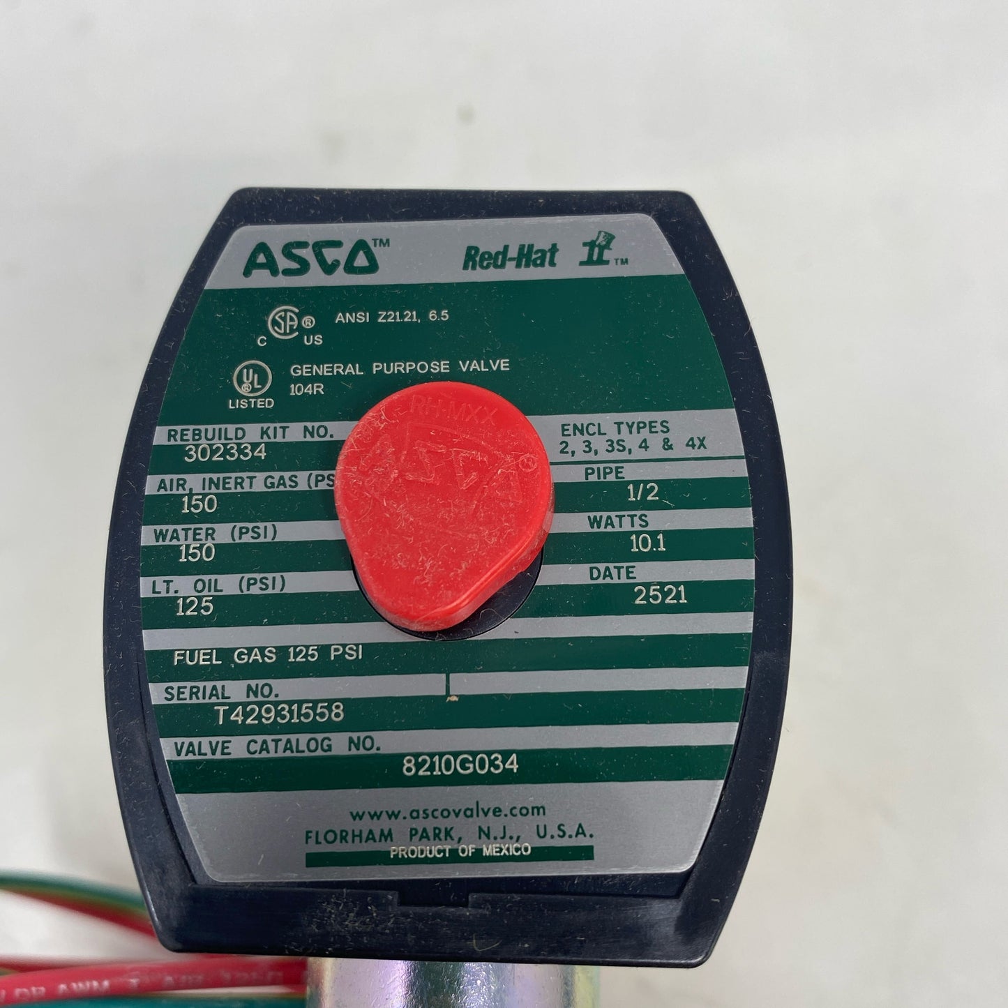 Serial #/Tag-UNT946294W3I