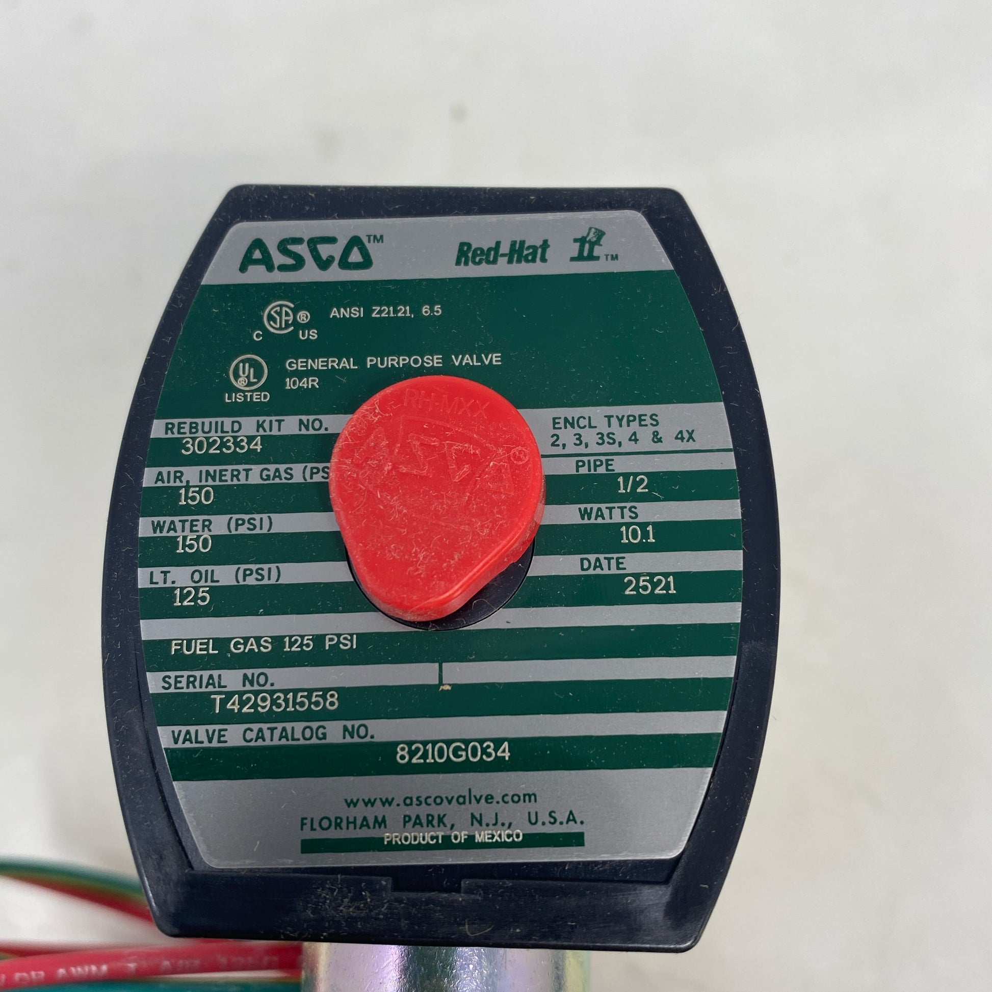Serial #/Tag-UNT946294W3I