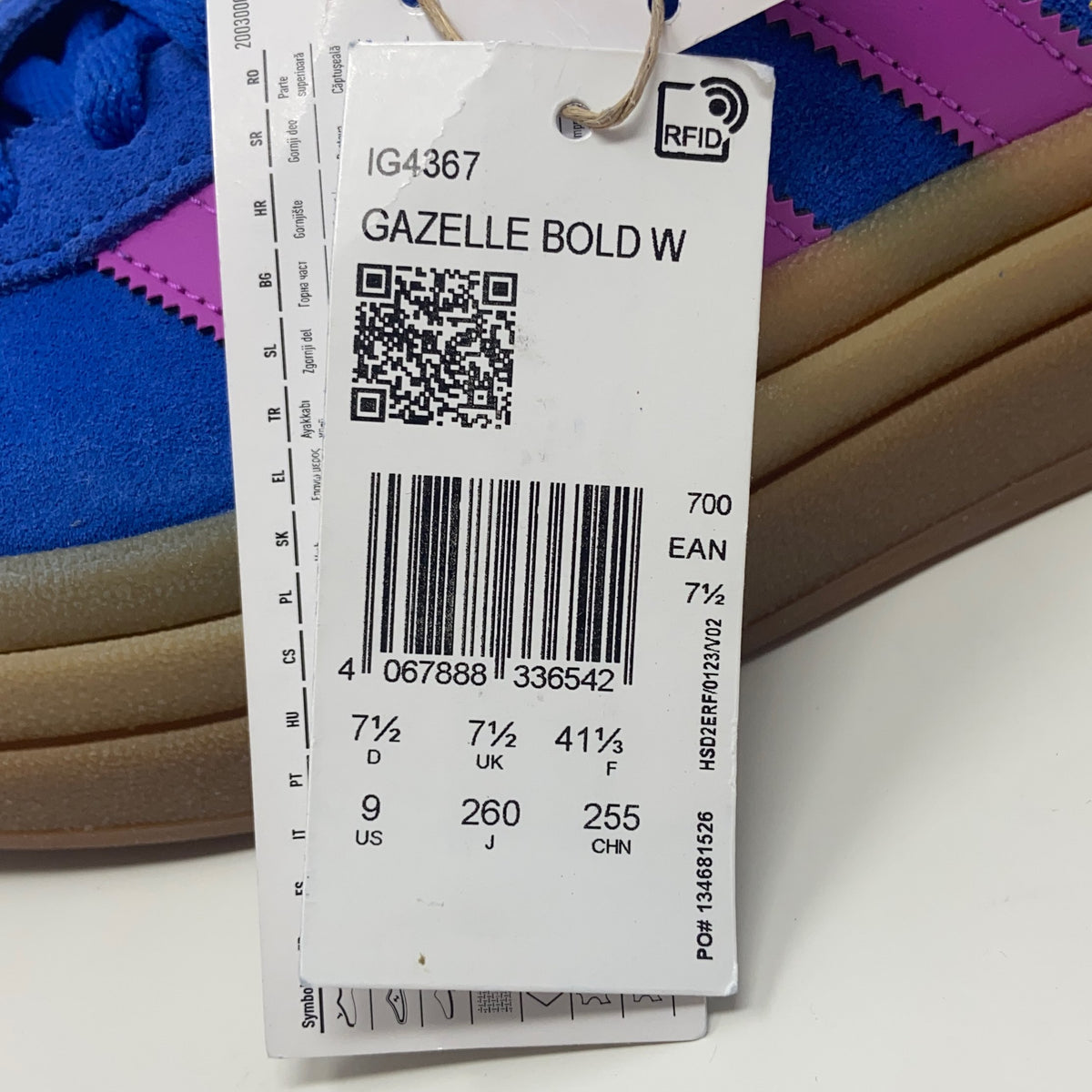 Serial #/Tag-LPNRRHW3936731