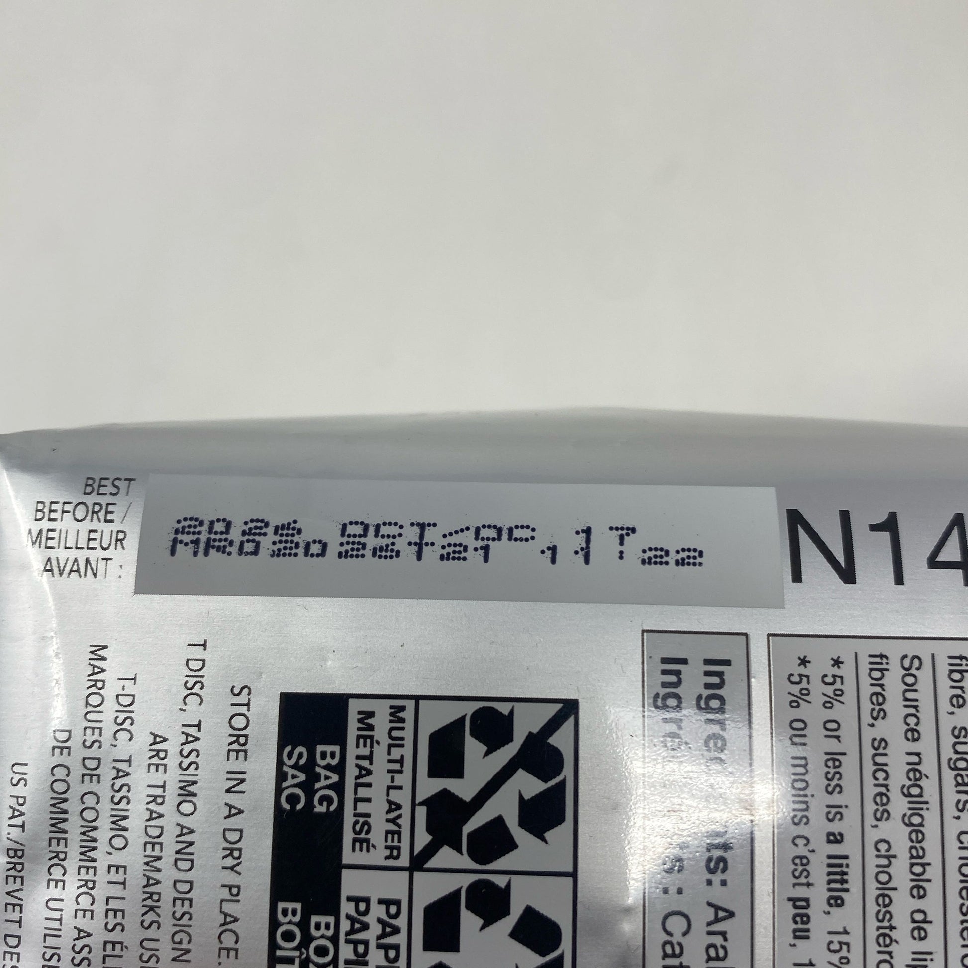 Serial #/Tag-UNT239069N537