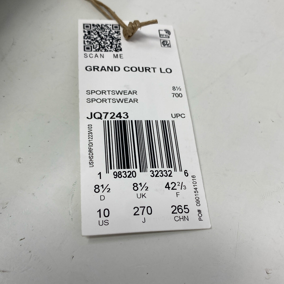 Serial #/Tag-UNT0287014Z0