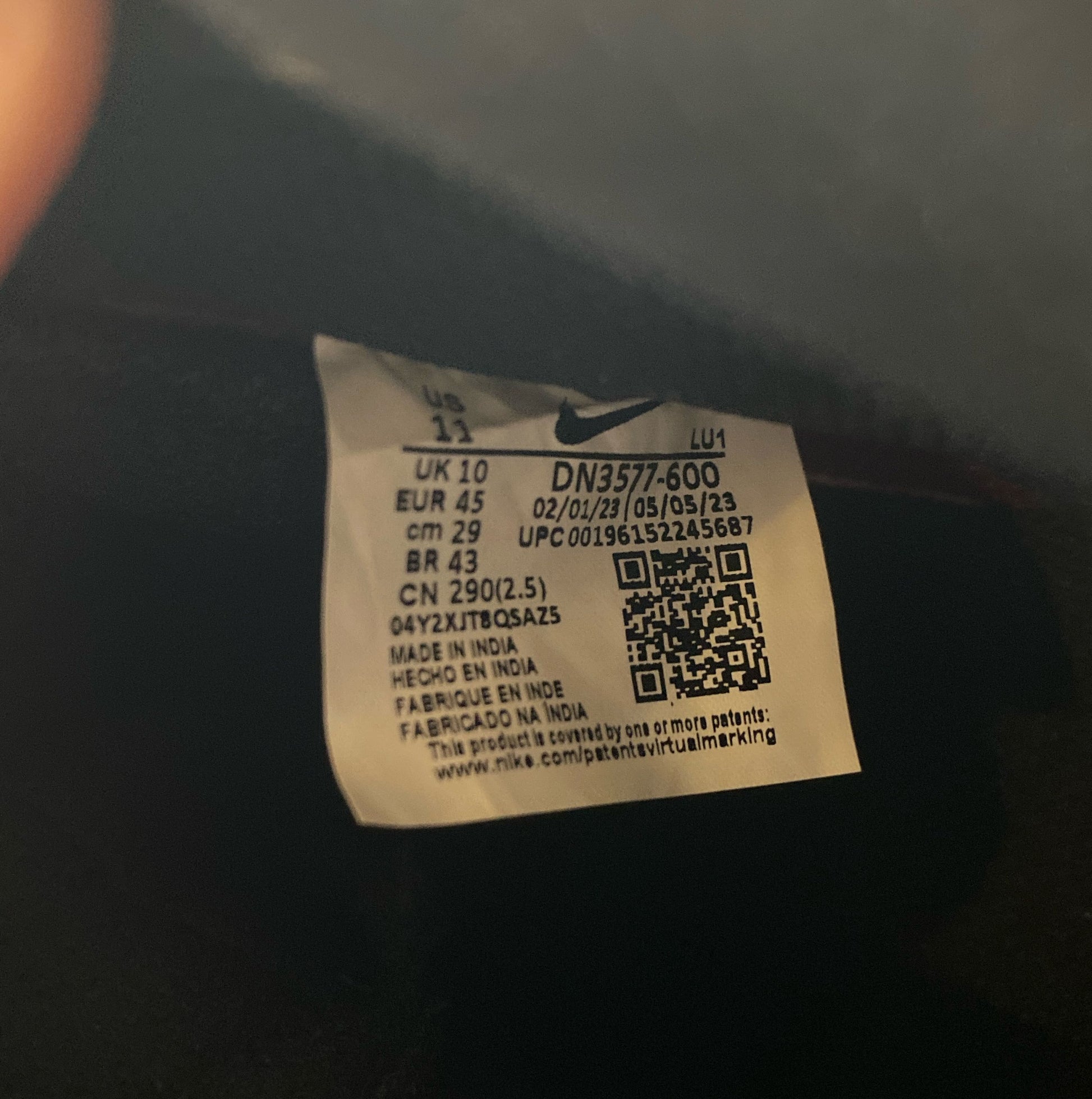 Serial #/Tag-LPNAC448989588