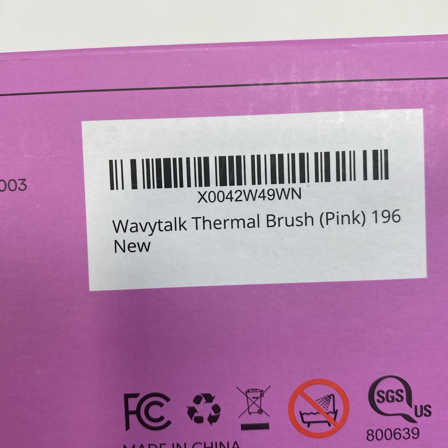Serial #/Tag-UNT721017MB0