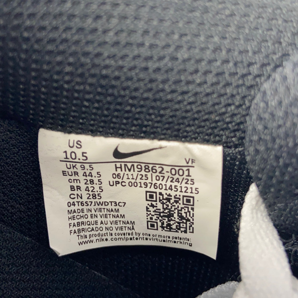 Serial #/Tag-UNT783238LOB