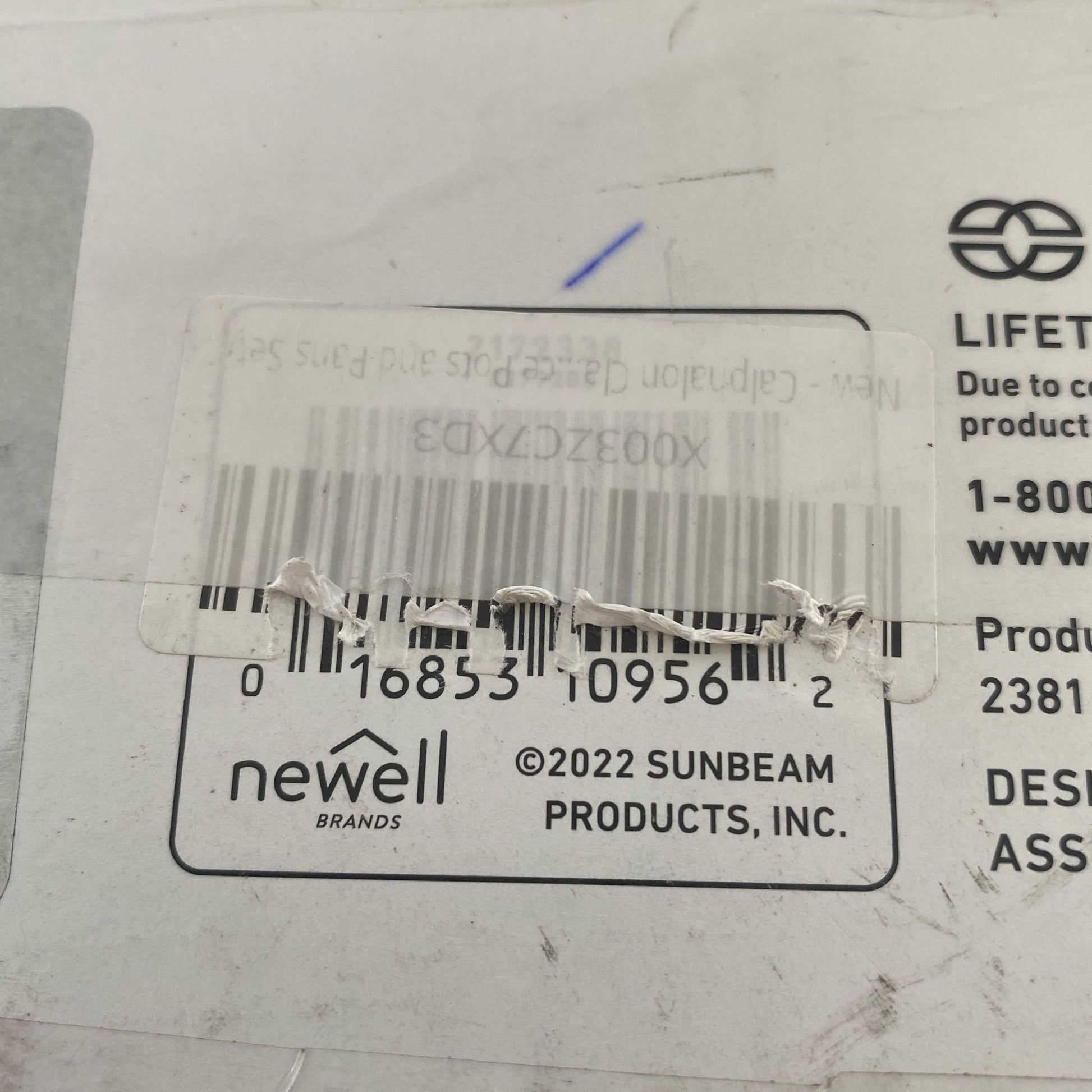 Serial #/Tag-LPNRRHS2728511