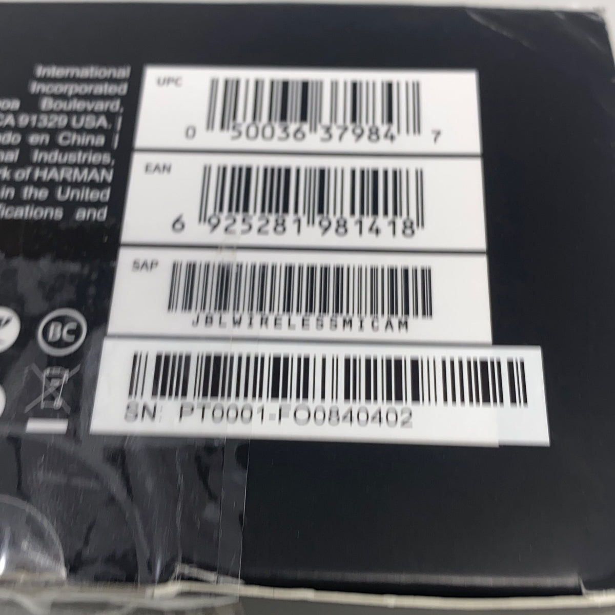 Serial #/Tag-UNT212481G3K