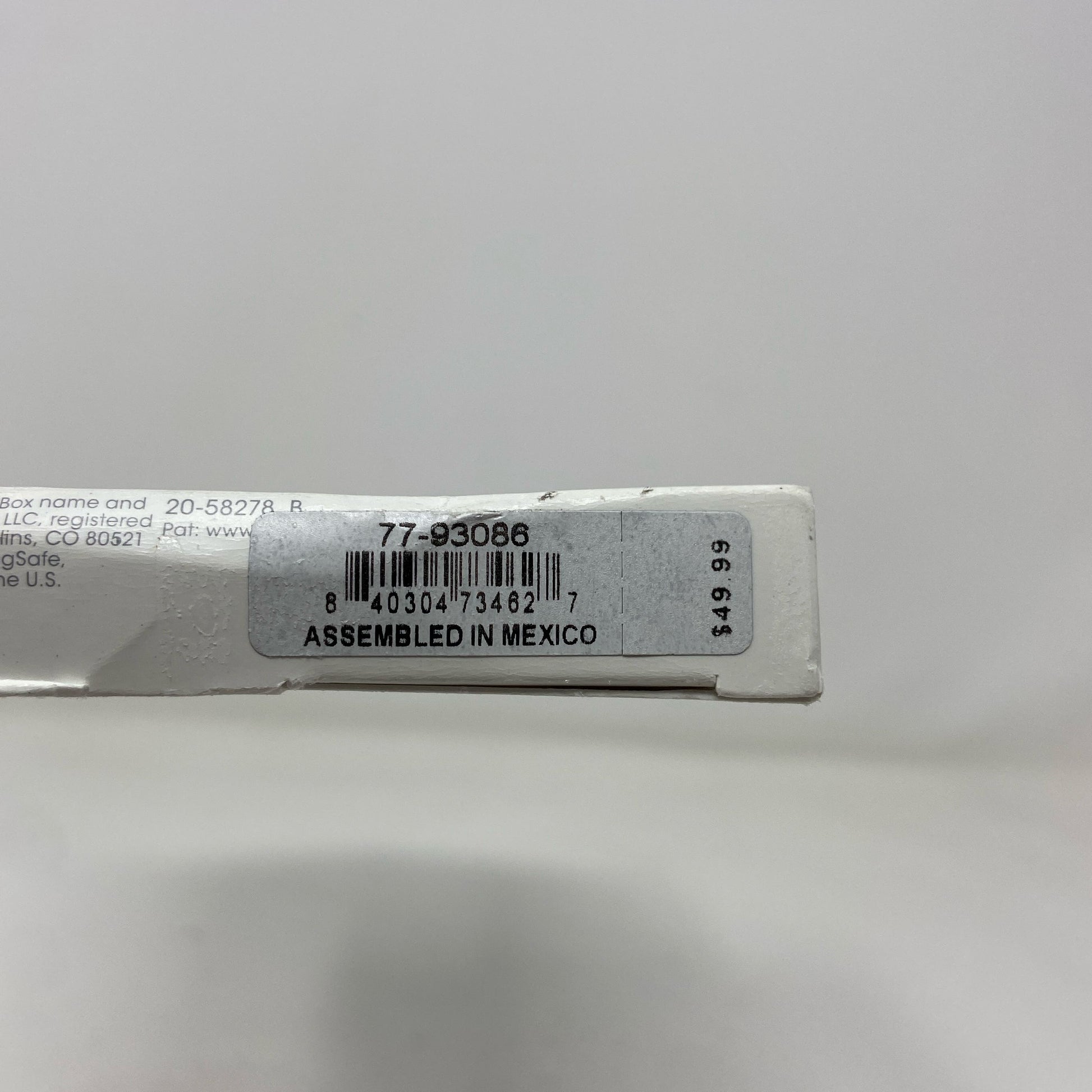 Serial #/Tag-LPNPMGX7808432