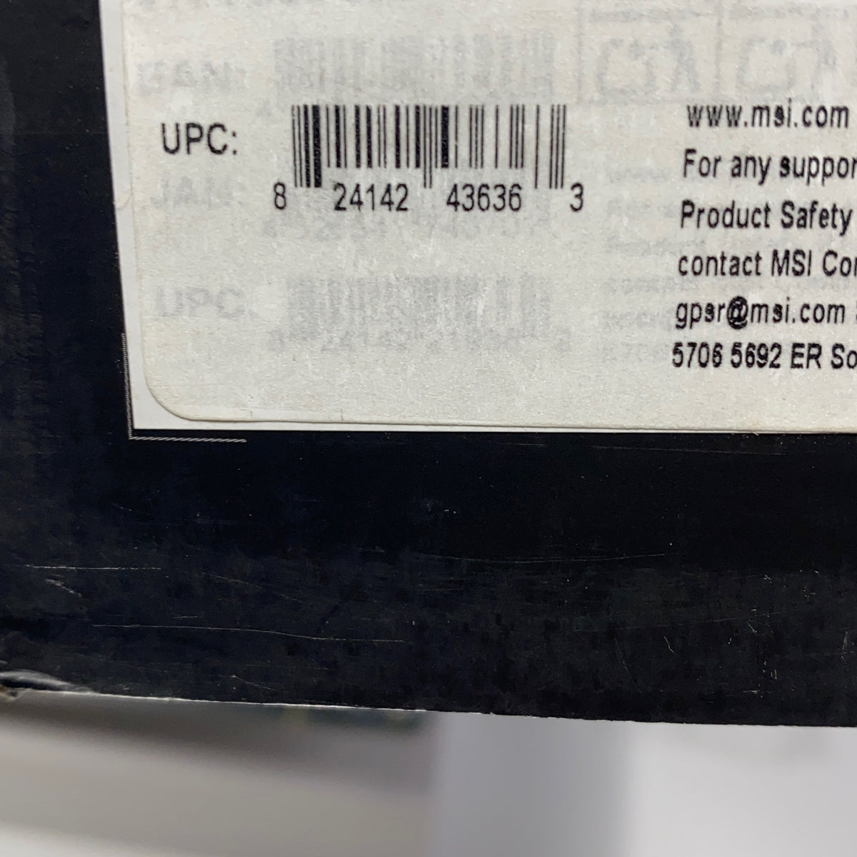 Serial #/Tag-LPNPMGG7187963
