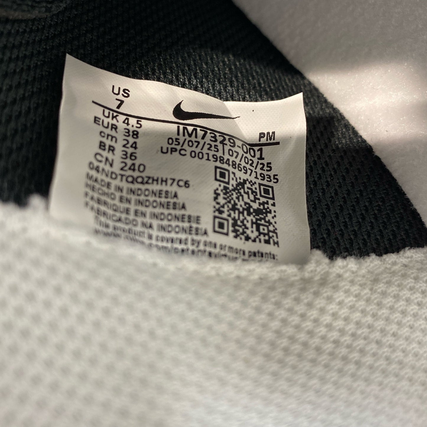 Serial #/Tag-UNT1727756QK