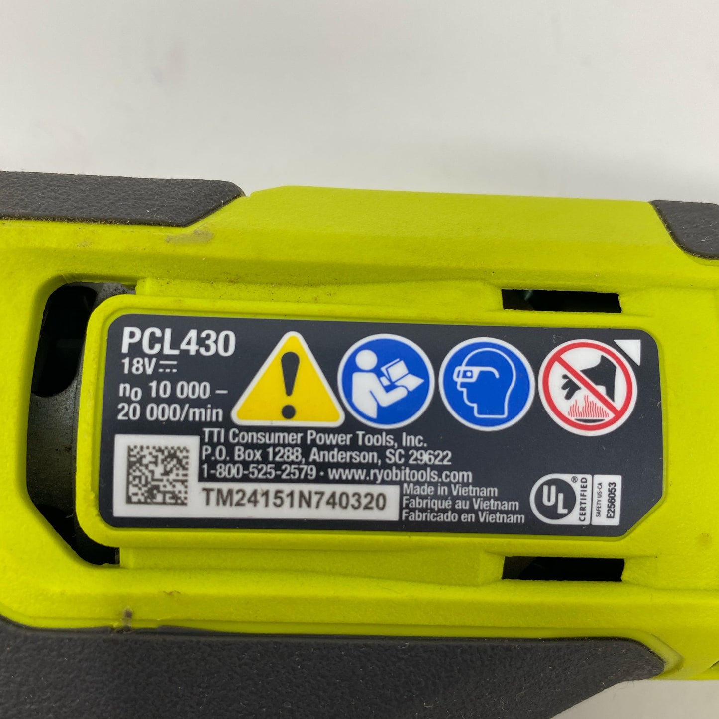 Serial #/Tag-LPNPMGO0084245