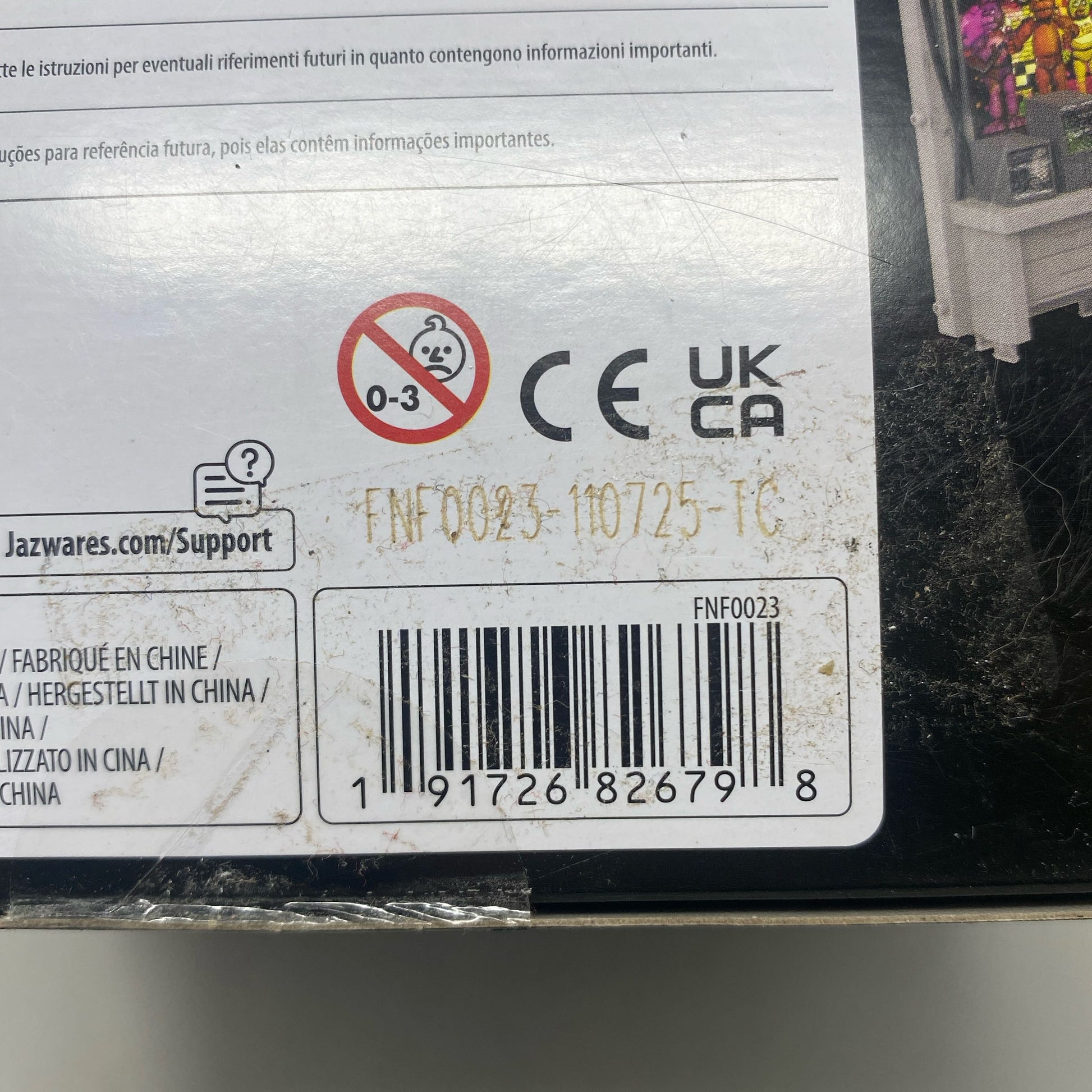 Serial #/Tag-UNT537520HTQ