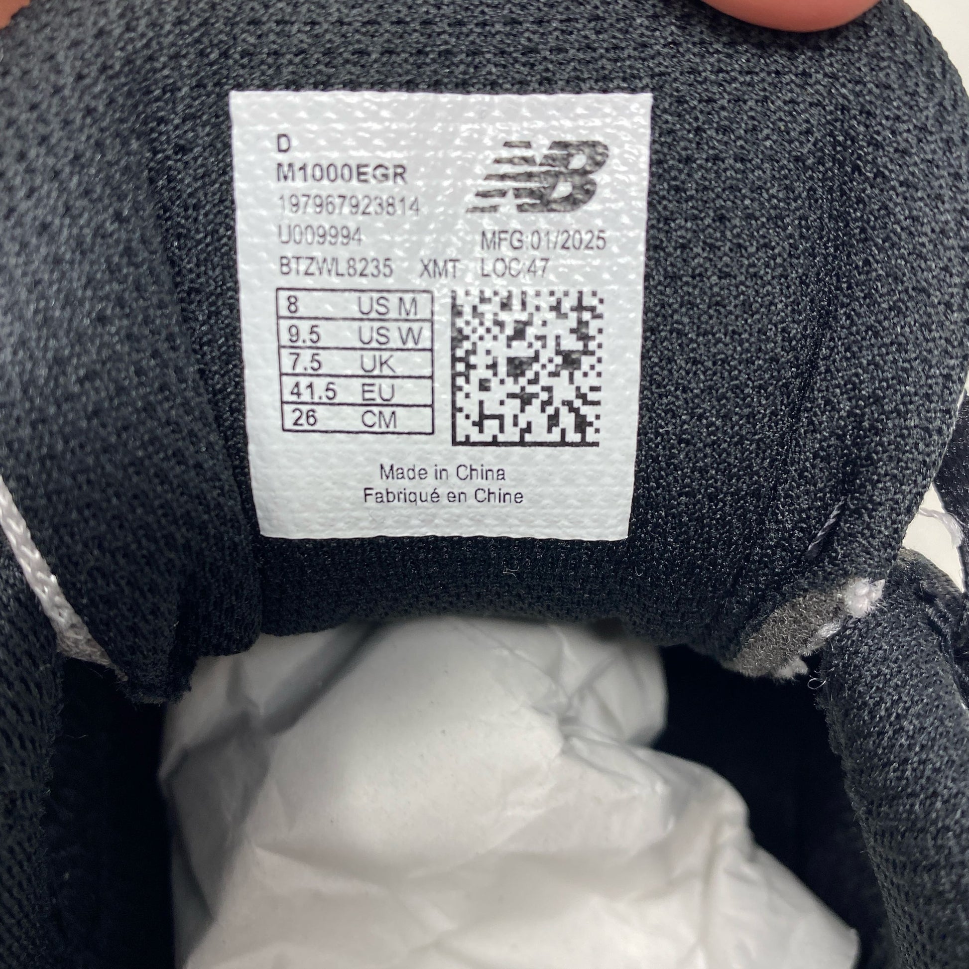 Serial #/Tag-LPNT080933144