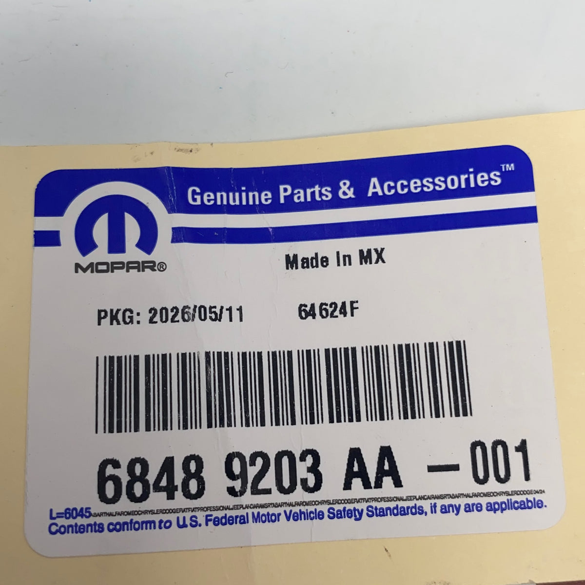 Serial #/Tag-UNT161391GPV