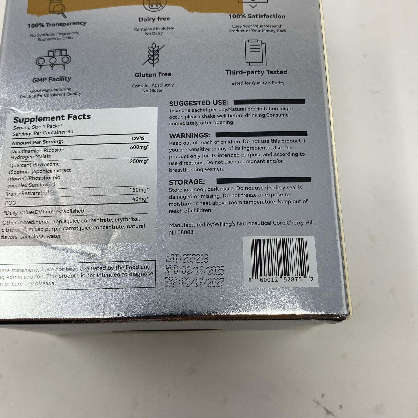 Serial #/Tag-UNT7497856CR